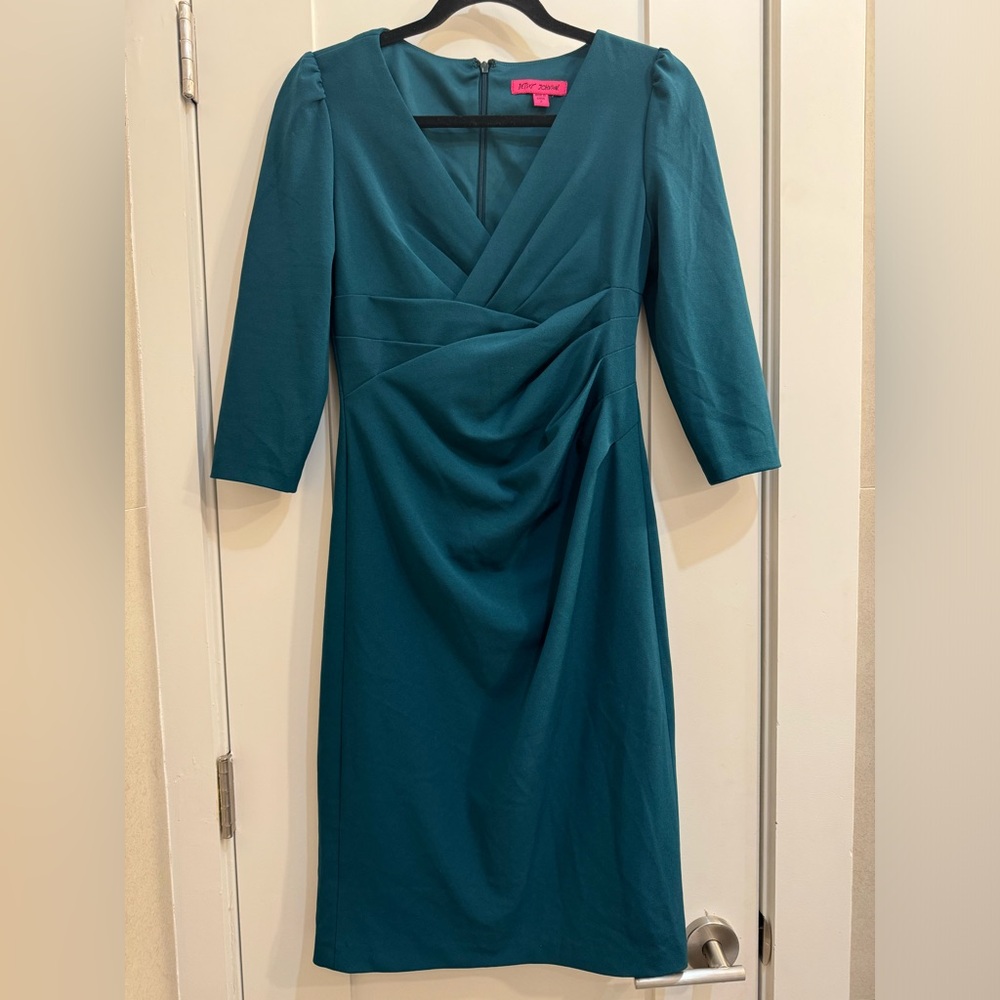 Betsey Johnson teal dress